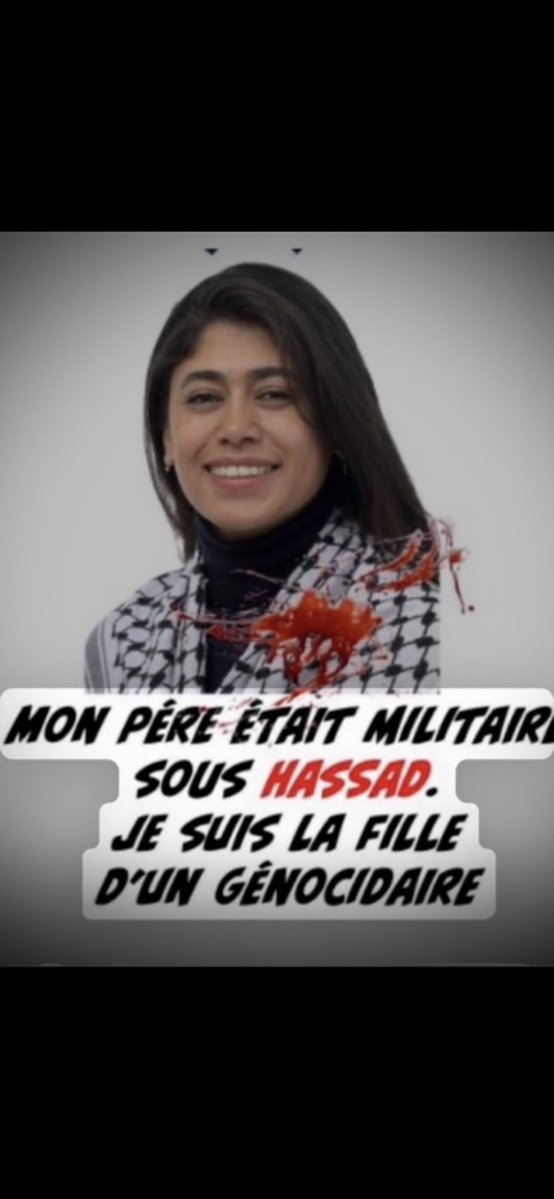 DjakMeme's tweet photo. @RimaHas Cette de putee antisemite ne travaille que sur Israel payée 30000€ par les français 
Elle n en a rien a faire des palestiniens,son père travaillait  dans l armée de l air du boucher de damas 500 000 morts dont des 10èmes de milliers de …PALESTINIENS 
 ça elle n en parle jamais https://t.co/ZC7Jb1g5MU