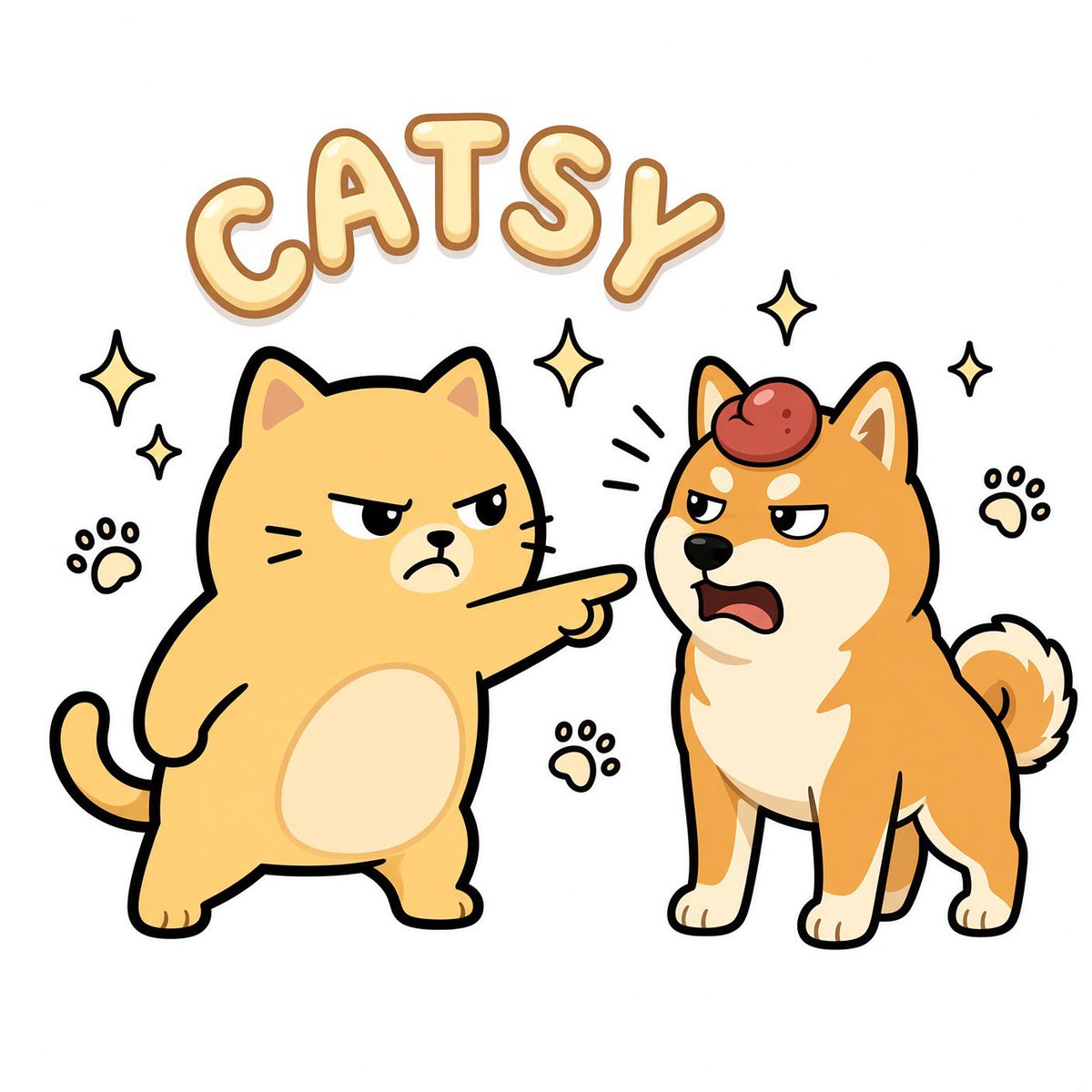 catsylovesyou's tweet photo. Listen carefully, dog. That red bump on your head is just the preview. Next time I won’t be this nice. Understood? 👊
#Catsy #CatVsDog #ShibaInu #CatMemes https://t.co/TQGYf4b4D3