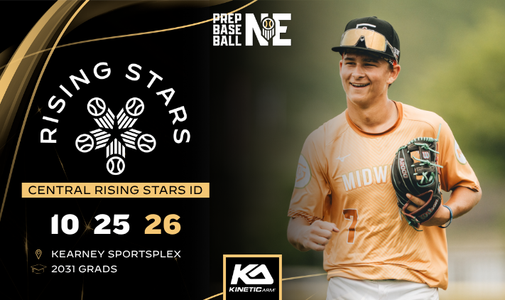 PrepBaseballNE's tweet photo. ‼️𝗥𝗘𝗚𝗜𝗦𝗧𝗥𝗔𝗧𝗜𝗢𝗡 𝗖𝗟𝗢𝗦𝗘𝗦 𝗧𝗢𝗠𝗢𝗥𝗥𝗢𝗪‼️

𝗖𝗲𝗻𝘁𝗿𝗮𝗹 𝗥𝗶𝘀𝗶𝗻𝗴 𝗦𝘁𝗮𝗿𝘀 𝗜𝗗✨ 
🗓️ October 25, 2026
🏟️ Kearney Sportsplex
📍 Kearney, NE
👤 Class of 2031 

ᴍᴏʀᴇ ɪɴꜰᴏ
https://t.co/YbAYIUM4Lv https://t.co/O0fmlvXsXg