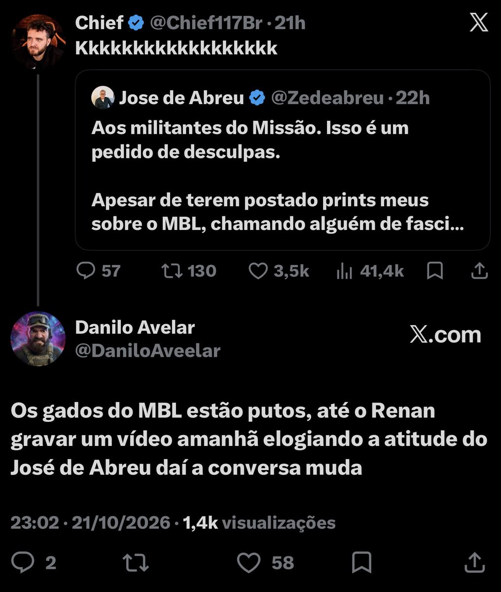 DaniloAveelar's tweet photo. @MamuteMarcos Kkkkkkkkkkkkkkk muito fácil ler esses caras! https://t.co/bf3sCGNoHh