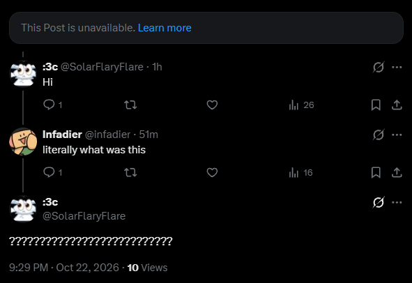 infadier's tweet photo. @SolarFlaryFlare @SharkyLeo_YT i figured out what this post is and i can see it normally/??? https://t.co/FhtIbF7XPj
