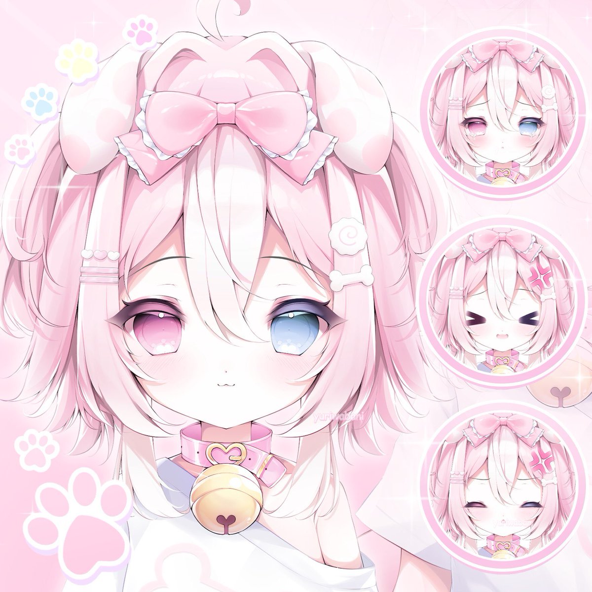 Chiisana_x's tweet photo. p-peekaboo.. i’m chiisana! ૮⸝⸝> ﻌ <⸝⸝ა

clumsy puppy girl, needy &amp; shy
&amp; a little too obsessed with Resident Evil ♡

𑣲⋆ live : https://t.co/sYjycjccoo
𑣲⋆ links : https://t.co/YTIFXAoMso
𑣲⋆ art : #PawChii 
𑣲⋆ oshi : 🐾💕

#ENVTuber #Vtuber https://t.co/KOxdMv6pnr