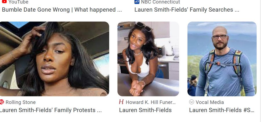 ShineAssassin's tweet photo. @VentingVault000 @chicagosve8697 @jasonterrysysbm All you have is TWO cases in the last 50 years? This doesn't happen to us, it's rare. 

It's common for you though 

over 100+ stories of you ended up dead with white men in the last decade

Ahslee Janae, Lauren Smith Field, Kiara Anderson, 

Lets keep count https://t.co/3TBBa1edsX