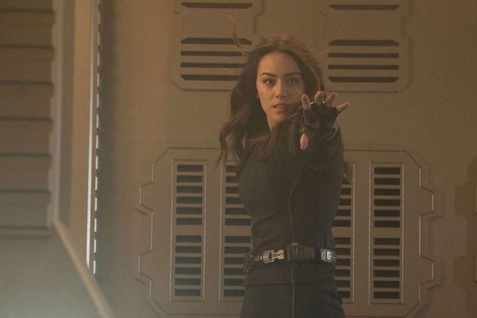 Beyondreporter1's tweet photo. Chloe Bennet will return to play Daisy Johnson in Marvel's Zodiac. 

We don't know if she'll be a main character or if she'll only appear in a few episodes, but we've heard she's coming back. https://t.co/1prr4BOmt8