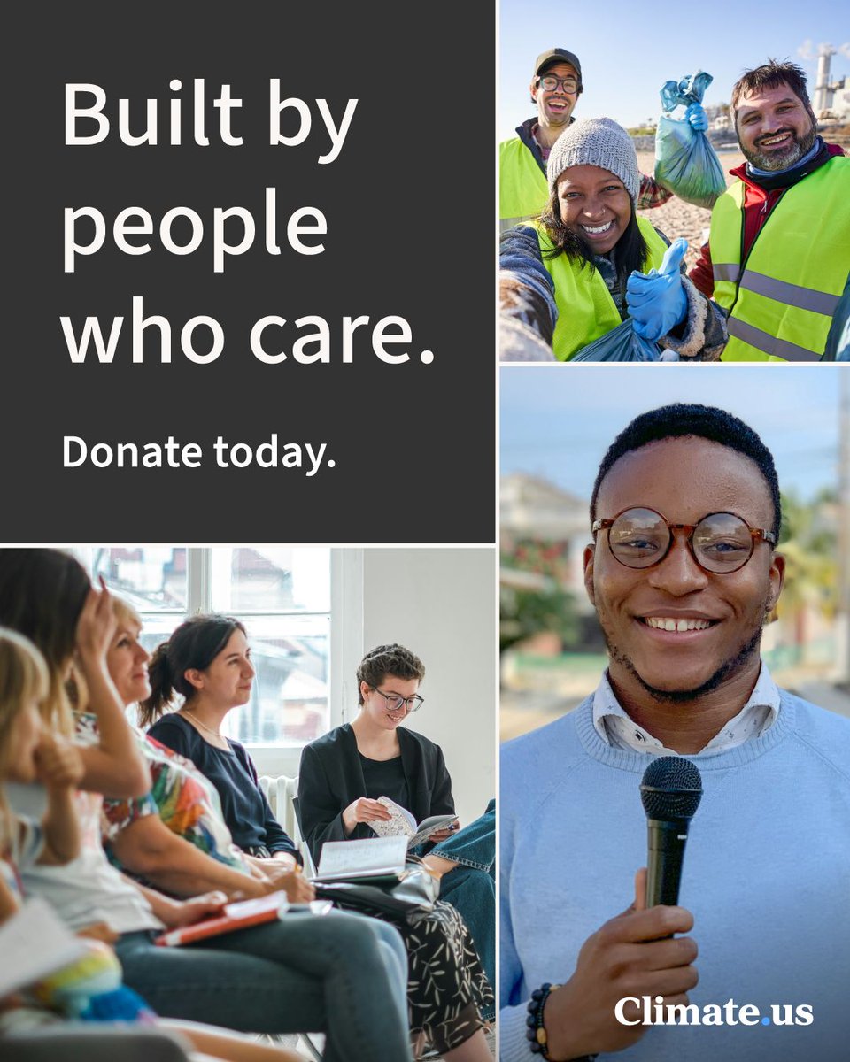 climateUS_'s tweet photo. Thousands of small donors helped bring https://t.co/OSU6wkw8fu to life. Now you can help us build what comes next. Support independent, accessible climate science: https://t.co/z2d6fVdArF #ClimateScience #ClimateCommunication #SupportScience https://t.co/l8b6jnKAmU
