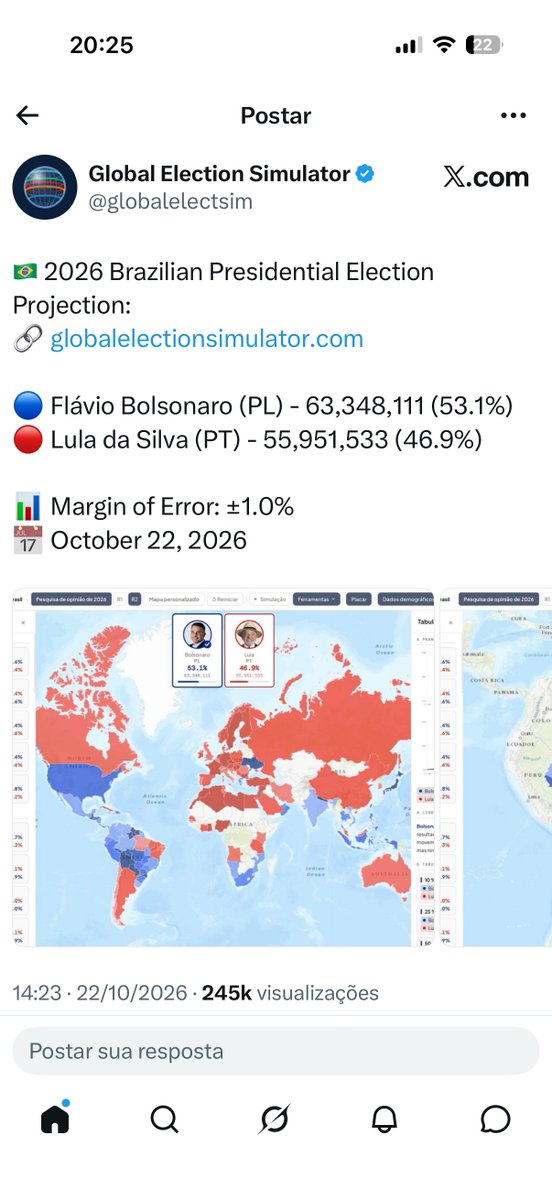 simplifica's tweet photo. @xicograziano Recomendo acompanhar essa empresa.

Eles tem um modelo de análise e predicação que tem acertado em diversos países https://t.co/xCYI7vfQio