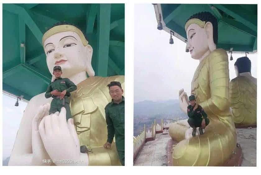 BeamLantern's tweet photo. China already invaded but not taiwan first stone to use Myanmar northern ground to build missiles, artillery, all native put under Chinese migrants army, Chinese LIZU tribes became Kachin KiA, WA, MNDAA to attack Taiwan,past US presidents push precious and strategic land to china https://t.co/6cSuJtp9Ot