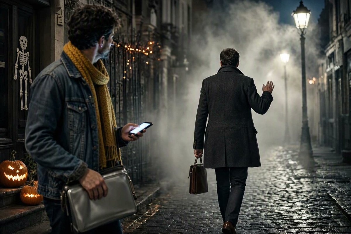 albrightadmin's tweet photo. The scariest thing this Halloween? 🎃

Not ghosts. Not ghouls.

It’s a client saying, “We’ll pay you next week”... and disappearing into the mist. 💀

#FreelanceNightmare #VirtualAssistant #Halloween
── .✦
VEHQ (Image AI generated) https://t.co/iXgbSMppwE
