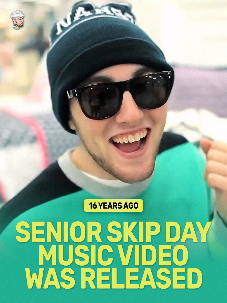 MacMillerMemoir's tweet photo. The “Senior Skip Day” music video was released on YouTube 16-years ago today 🤯

🎥 Directed by @rexarrowfilms https://t.co/eCHKeskCJz