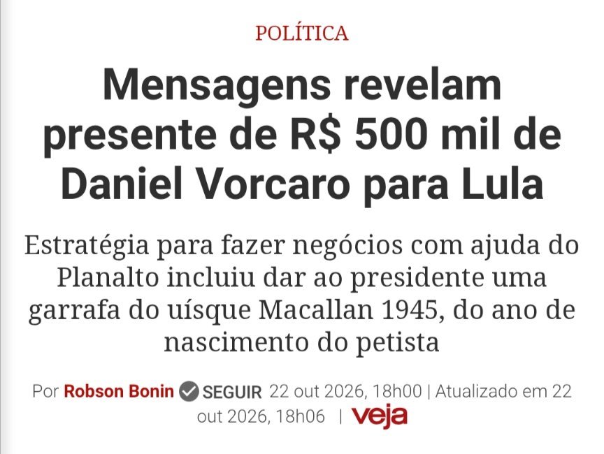kimpaim's tweet photo. Lula rodou de novo. https://t.co/NnzQ5TQRMM