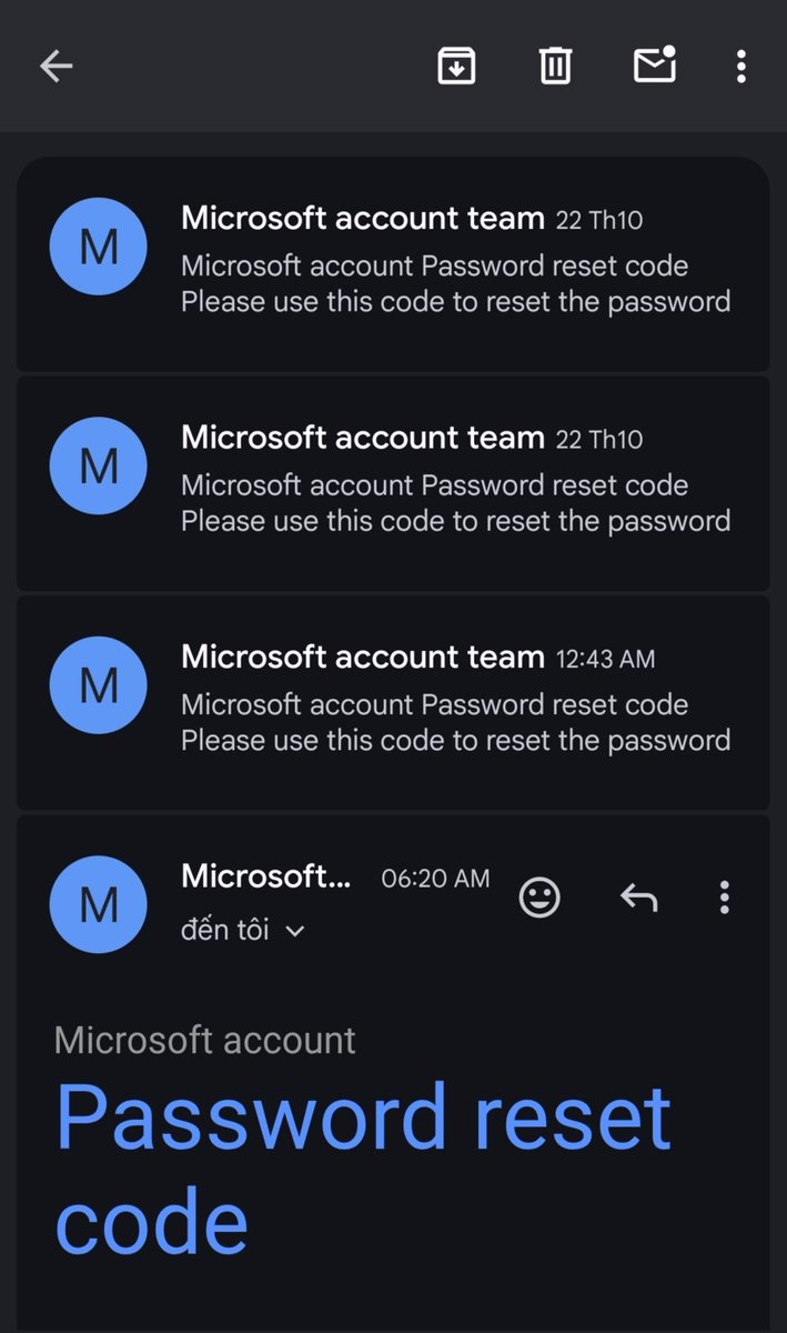 RealFrontierX's tweet photo. Hey @Microsoft team, it seems like I haven't received a response yet. I'm constantly receiving password reset emails even though I haven't requested any.

Could you please help me understand what's happening and assist me in resolving this issue? I'm concerned about the security of my account. Thank you.
@MicrosoftHelps