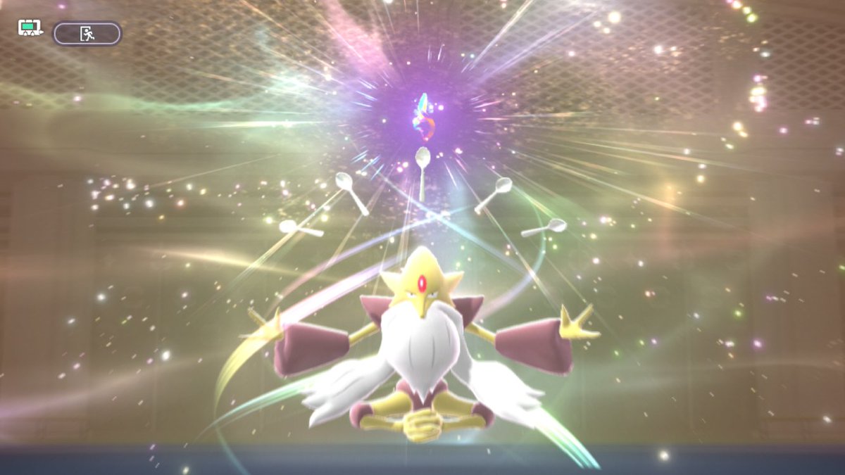 ZGMFX11Y's tweet photo. #ポケモンチャンピオンズ
ぱっと見不利対面なのに余裕で潰せるメガフーディンさん、流石っす。「それ、メガフーディンで詰まないか？」 https://t.co/UPuNa7gyiH