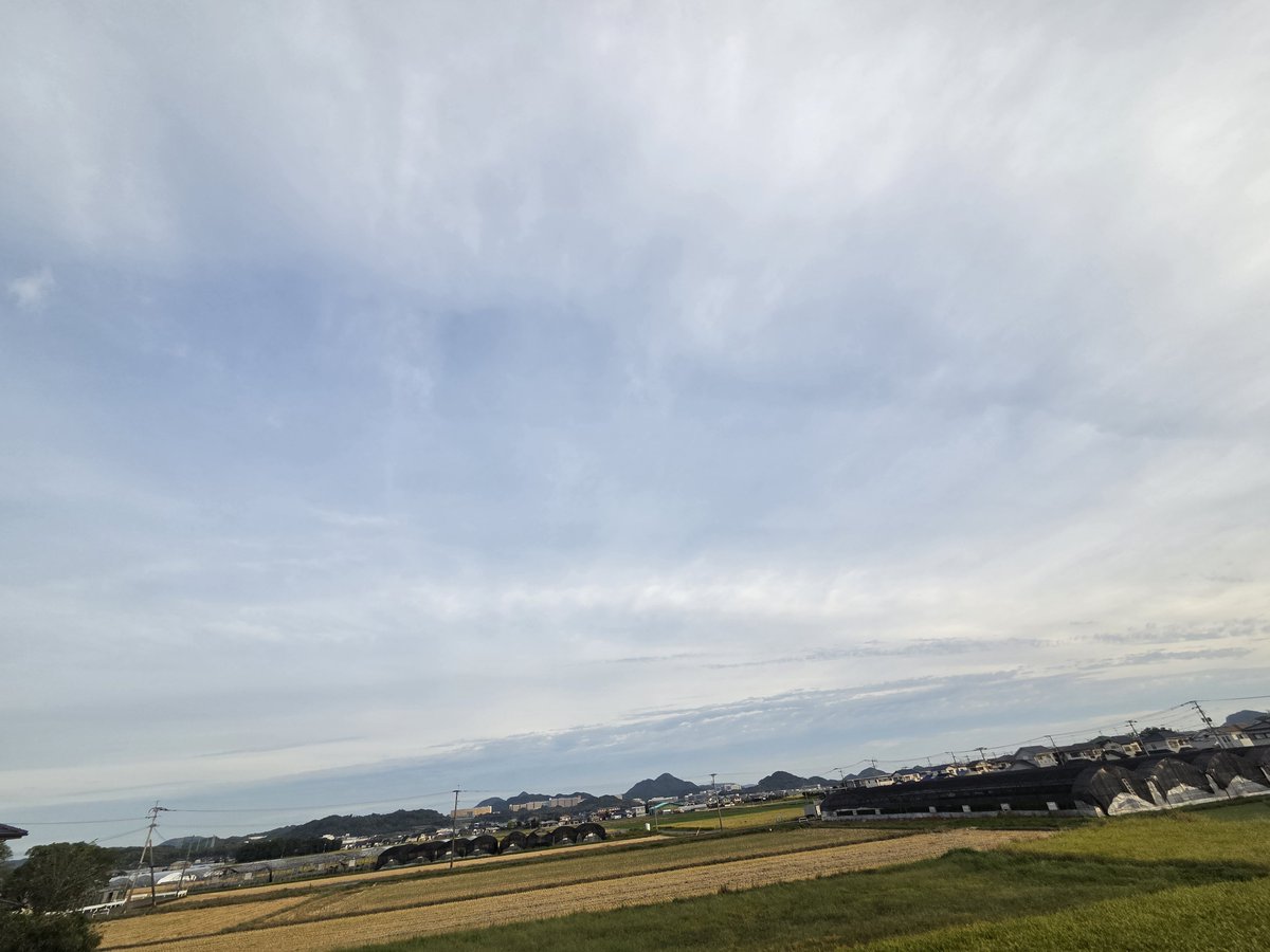 kasasagi1368's tweet photo. おはようございます☁️#福岡 現在19℃湿度61%
二十四節気の #霜降 🥶中の人ようやく衣替え👔
昨日は空の旅を楽しみ帰福✈️本日午後は☔
#台風30号 沖縄・台湾の皆様お気をつけください🌀
#きんようび 水分補給🚰忘れずに始動❕
#企業公式が毎朝地元の天気を言い合う 
#企業公式相互フォロー #イマソラ https://t.co/0Nkj2xvrBx