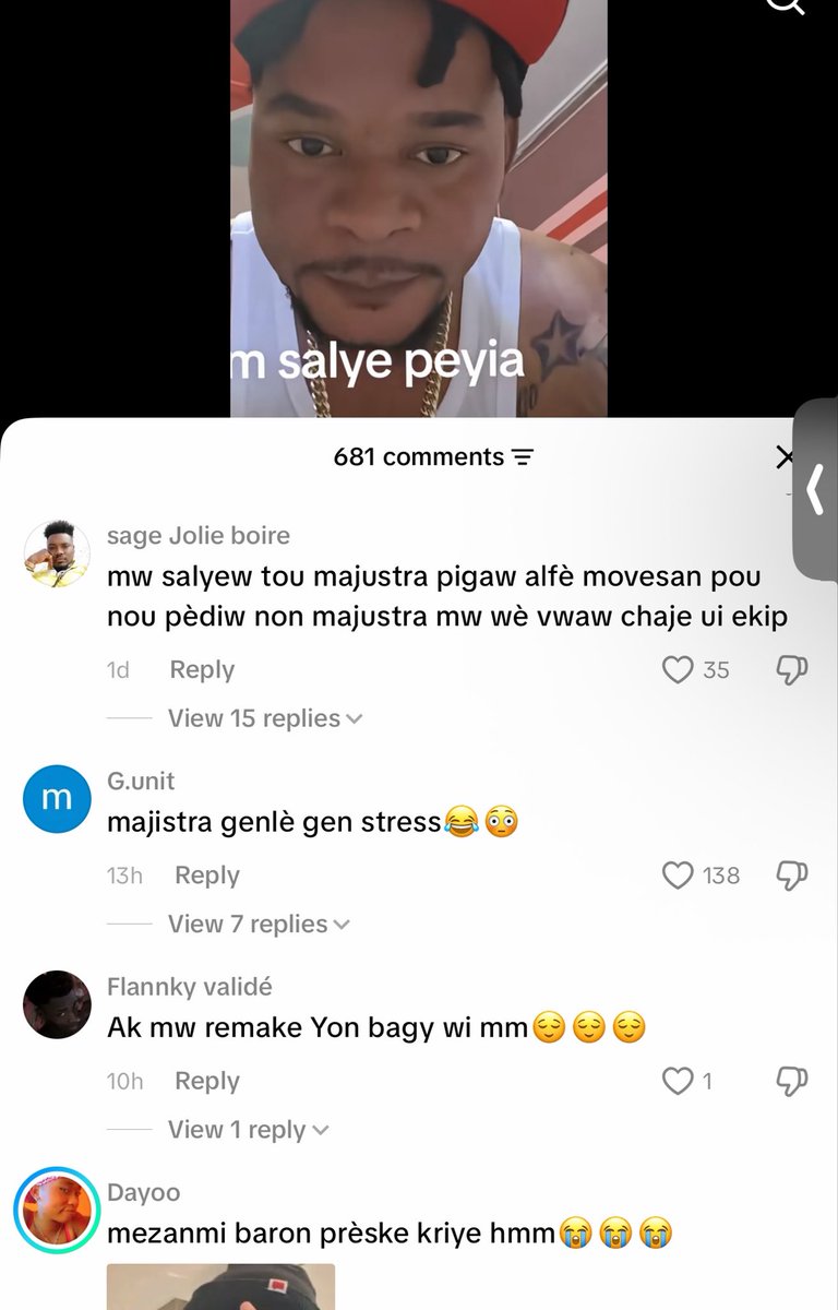 marcancel9's tweet photo. Dwa de lòm sou TikTok https://t.co/RLMnjNw6qU
