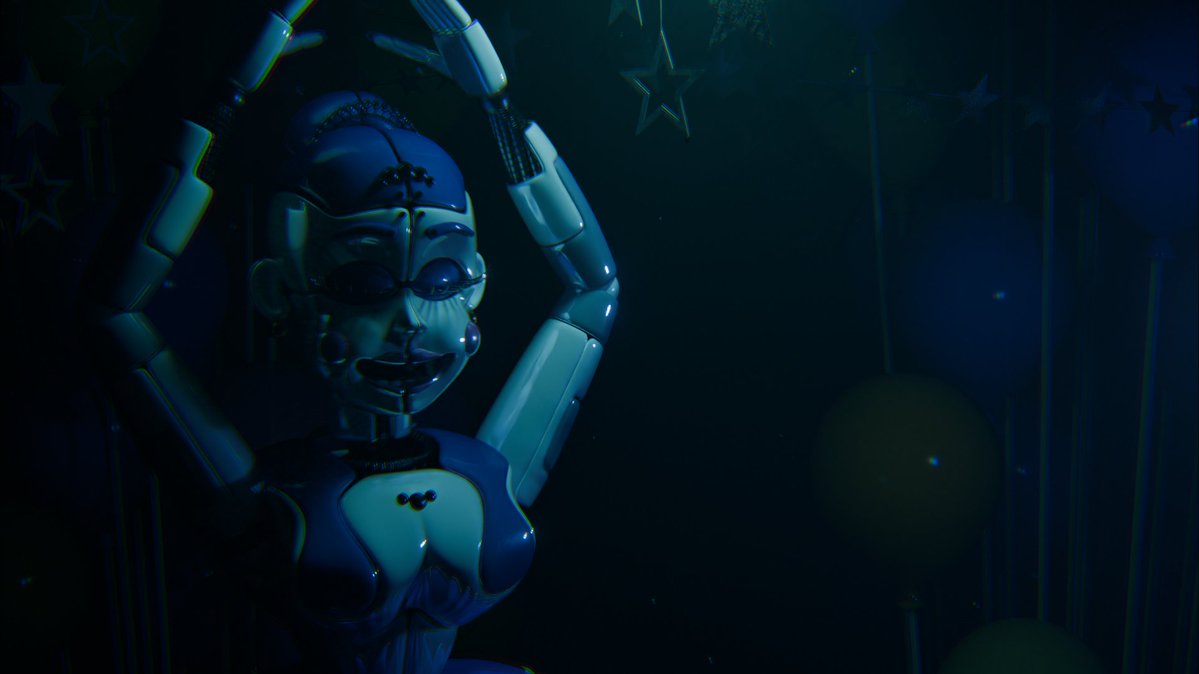 TriFrameStudio's tweet photo. SLVR Pack-retopology 
Ballora-DONE 

Release in the future along with the pack. 

Model by @net_list58178 

Render by @Animationsview 

#fnaf #ballora #render #sisterlocation #blender #3d https://t.co/MnE6QFwdaT