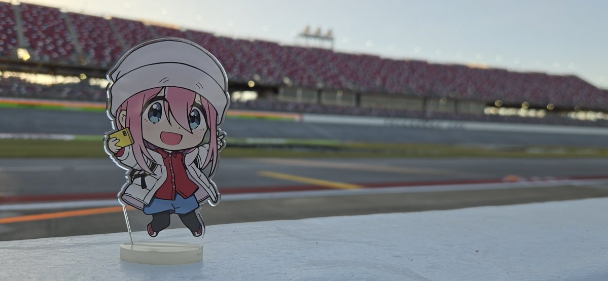 STaranto92's tweet photo. Giving Nadeshiko her makeup race this weekend

(She and her pure soul/campsite will be kept far FAR away from Talladega Boulevard) https://t.co/Zeydzp0uaM