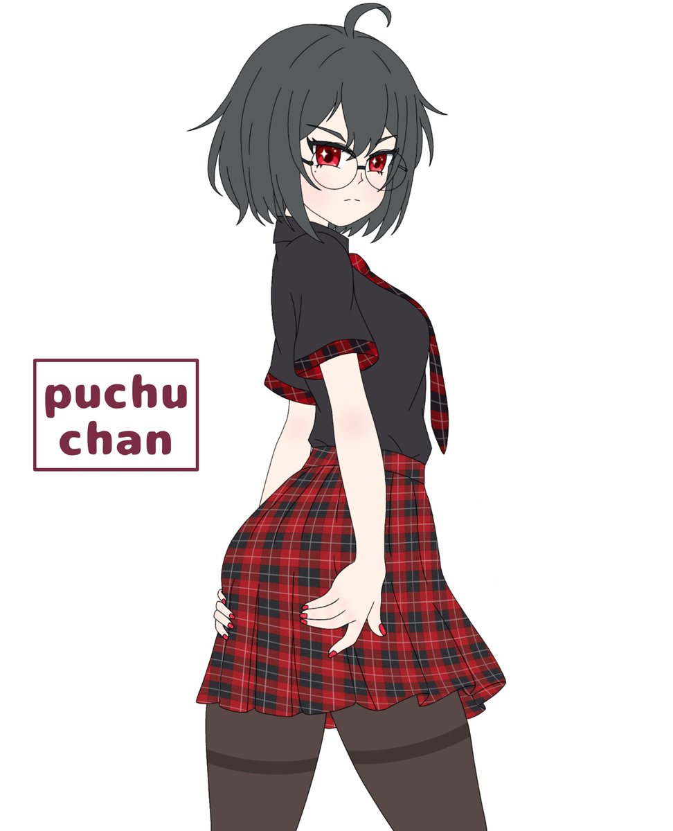 puchu_chann's tweet photo. Puchu-chan es poco sociable y no le gusta seguir las reglas del Consejo Estudiantil ❣️ https://t.co/5CvmHZ3aNi