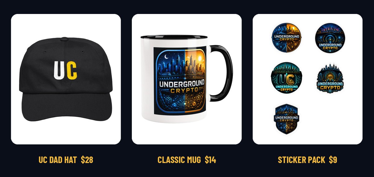 Merch spotlight: starter pack for the anti-hype investor