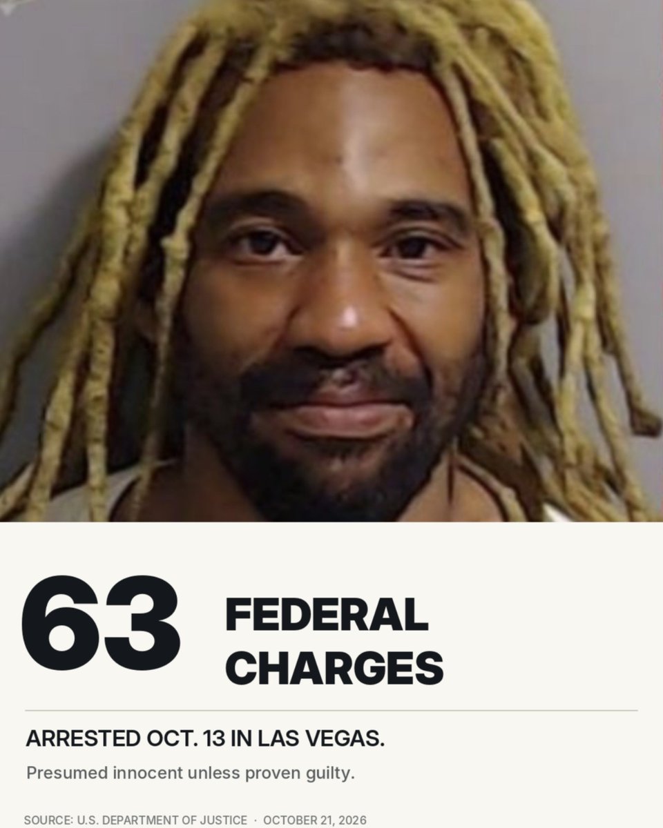WayneTechSPFX's tweet photo. 💊Fraud intelligence: Georgia

Atlanta rapper and social media influencer Shawty Dred, who has more than 2 million Instagram followers, is facing 63 federal charges after prosecutors accused him of stealing approximately $4 million n food assistance benefits.

Federal investigators allege that Mercedes Reshard New, 39, controlled more than 350 fraudulent SNAP accounts created using stolen identities. 

Authorities say approximately $4.6 million was deposited into those accounts, with roughly $4 million withdrawn.

Prosecutors allege the money helped fund a lavish lifestyle featuring private jets, Rolls-Royces, Maybachs and stacks of cash regularly displayed on social media.

Shawty Dred was arrested in Las Vegas on October 13 and remains in federal custody.

Vance led the charge.
