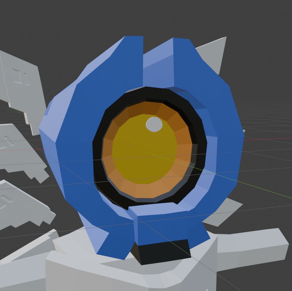 Flomoth133390's tweet photo. I know shit abt blender but I'm trying to make a 3d desktop pet https://t.co/YsXEJUjU7t