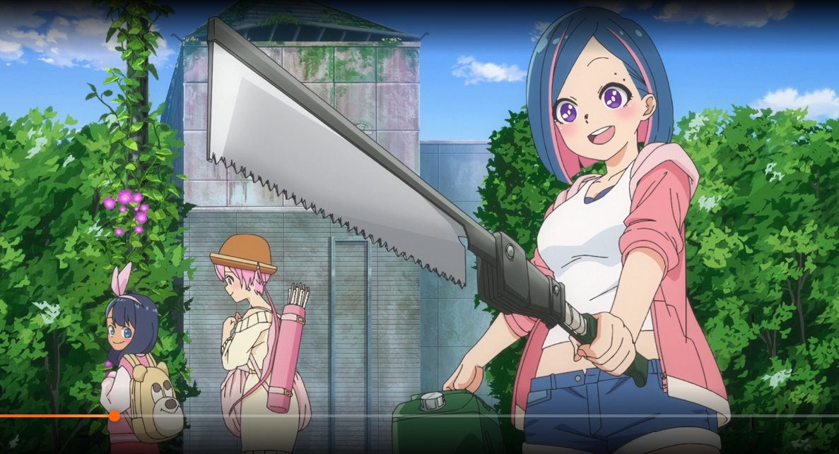 TH_Project's tweet photo. This is the cutest zombie hunting anime I have seen in a long time.  Loving it. https://t.co/wsmm2B2lGw