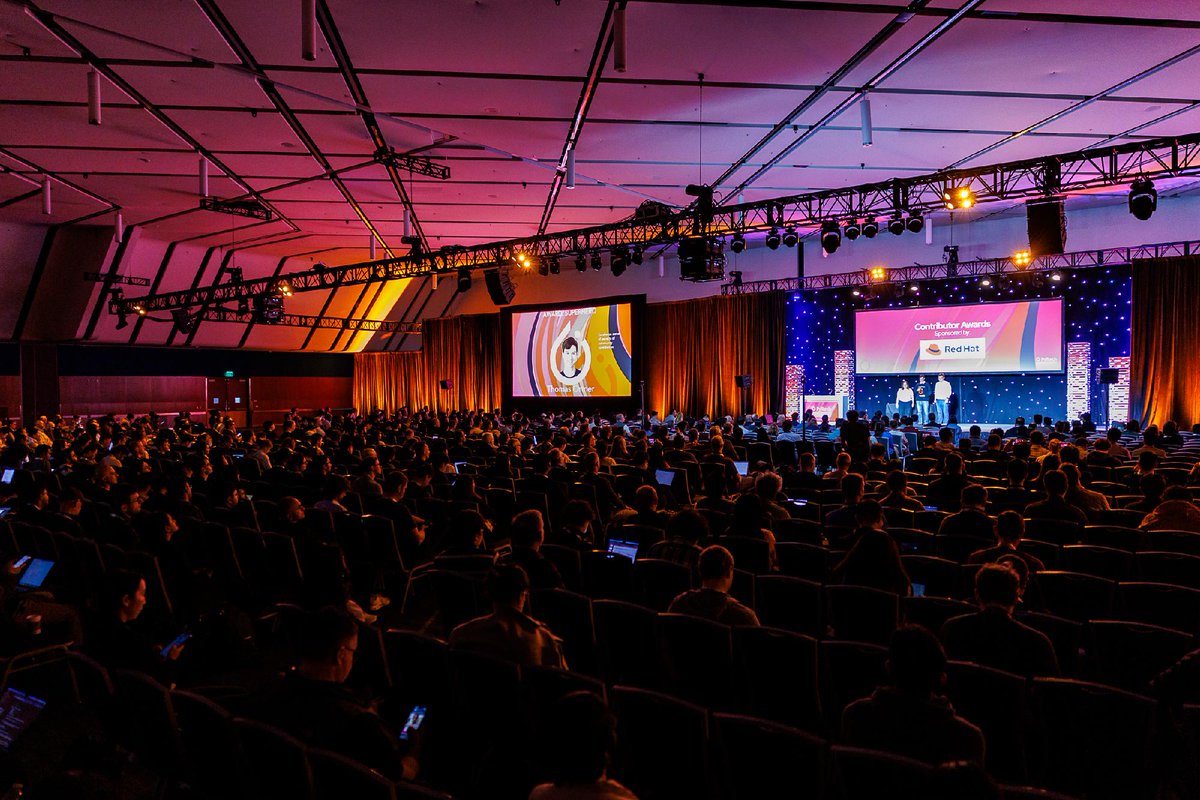 PyTorch's tweet photo. #PyTorchCon North America 2026 brought 3,500+ attendees to San Jose to accelerate open intelligence.

The PyTorch Foundation welcomed nine new members, including @Nebius, @Nscale, and @Shopify as Platinum members, deepening its role as the intelligence layer for open source AI development.

“Open systems learn faster when more people, projects, and organizations are working together, creating compounding gains,” said @sparkycollier, Executive Director of the PyTorch Foundation. “Open source ecosystems let breakthroughs travel between organizations instead of staying locked inside one company.”

@Google and @Meta introduced TorchTPU for native PyTorch execution on Google TPUs. @awscloud announced TorchNeuron for AWS Trainium. TorchTitan expanded model support, improved training performance, and introduced reinforcement learning through TitanRL.

The program featured more than 100 sessions and 144 poster sessions, alongside Day 0 training and workshops. In the Community Expo, attendees connected with sponsors, exhibitors, and core maintainers through booth conversations, demonstrations, and Meet the Developers.

The 2026 PyTorch Contributor Awards recognized innovation, collaboration, and impact across PyTorch, @vllm_project, @DeepSpeedAI, Ray, Helion, and Safetensors.

Explore the announcements, keynotes, technical updates, contributor recognition, and community highlights in our recap.

Thank you to the contributors, maintainers, speakers, trainers, program chairs and committee, sponsors, and attendees who made #PyTorchCon possible.

Read the recap: https://t.co/GYE2pqxBPT

Stay tuned for session slides and recordings, and save the date: PyTorch Conference returns to San Jose, October 6–7, 2027!