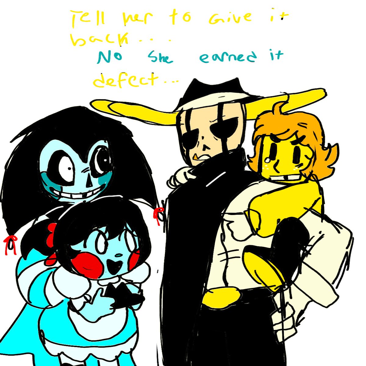 thehumanblob1's tweet photo. Extra stuff like , morphos human soul plus new soul design, and the new sans talking
#mrmorpho https://t.co/Az843C81sa