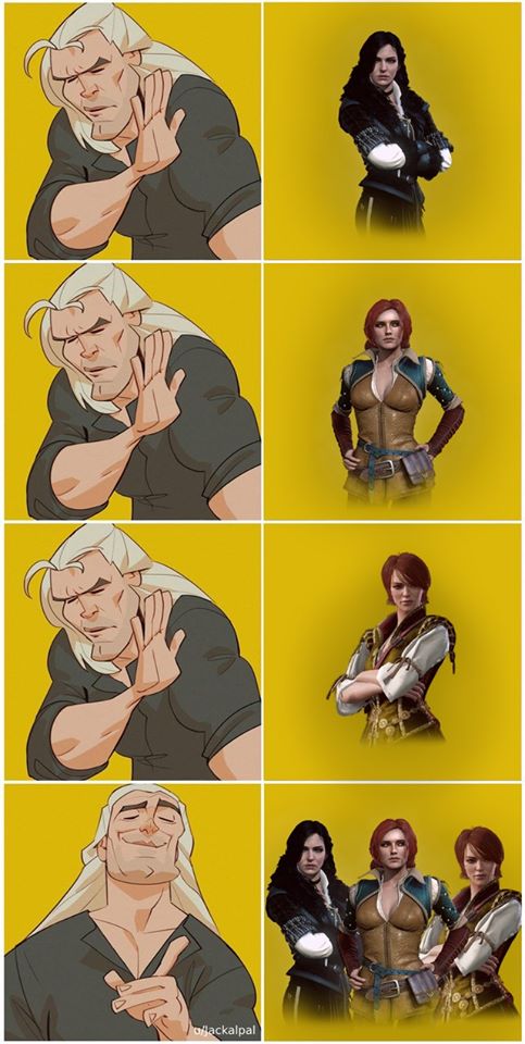 WitcherHour's tweet photo. You can't have everything, Geralt... #witcher
Source: reddit https://t.co/RTGro1gNl7