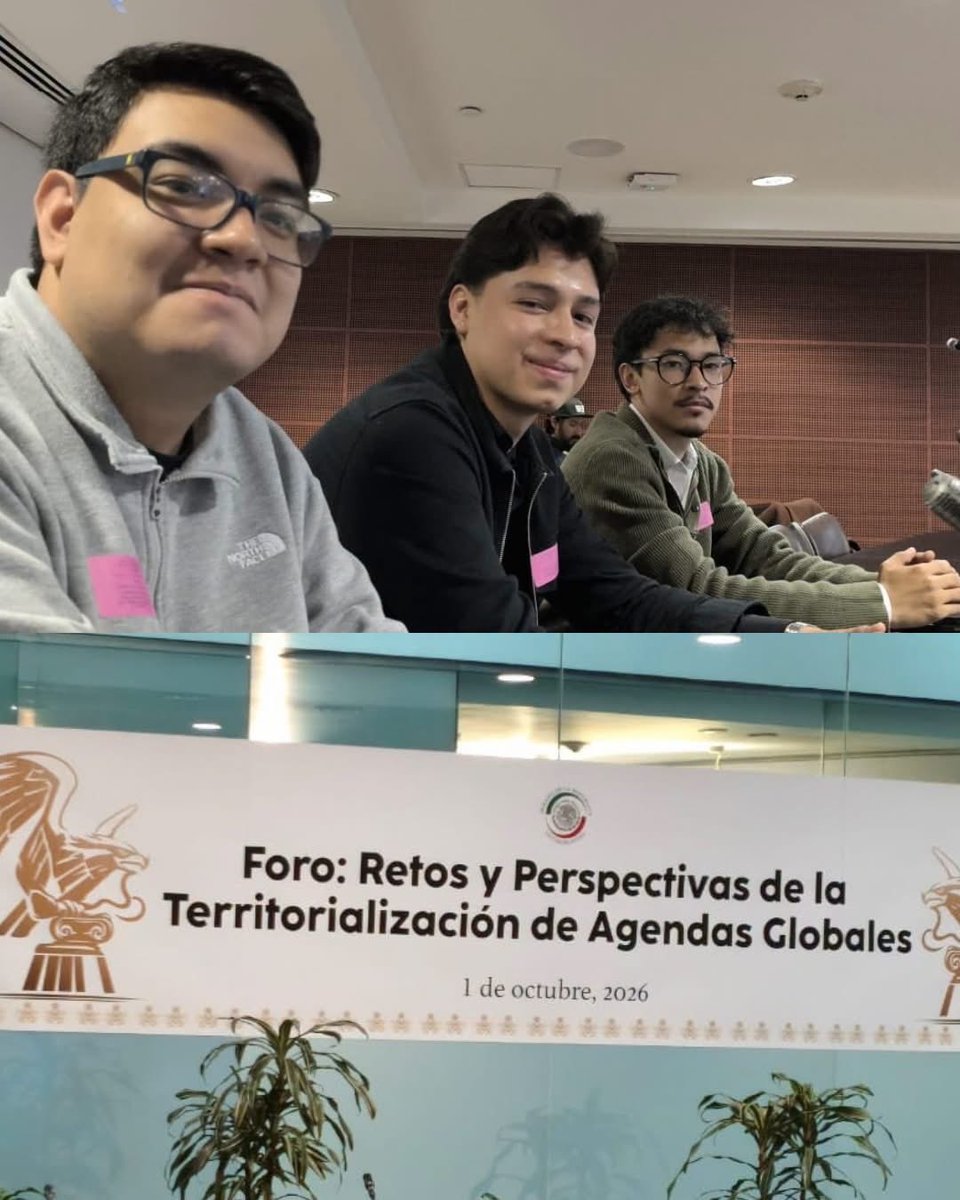 UNIVDEP's tweet photo. 🌎 ¡UBS estuvo presente en el Foro “Retos y Perspectivas de la Territorialización de las Agendas Globales”!

Nuestros estudiantes de la Licenciatura en Administración de Negocios participaron en este encuentro de alcance nacional e internacional.💼

#UNIVDEP #UBS #ComunidadUBS https://t.co/YnqjdDgEWZ