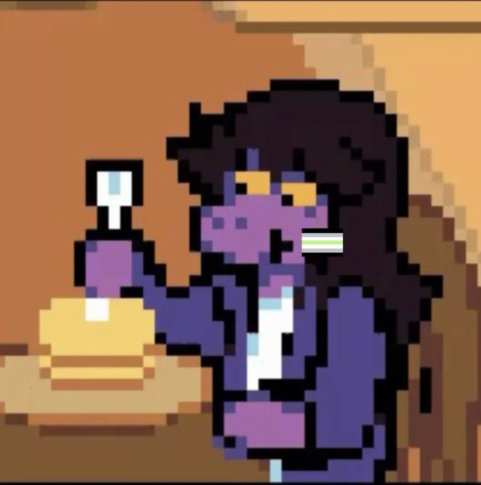 timelytmascfem's tweet photo. Susie from Deltarune is agender! (headcanon)

submitted by anon
—🌪️ https://t.co/LTO5og6n6g