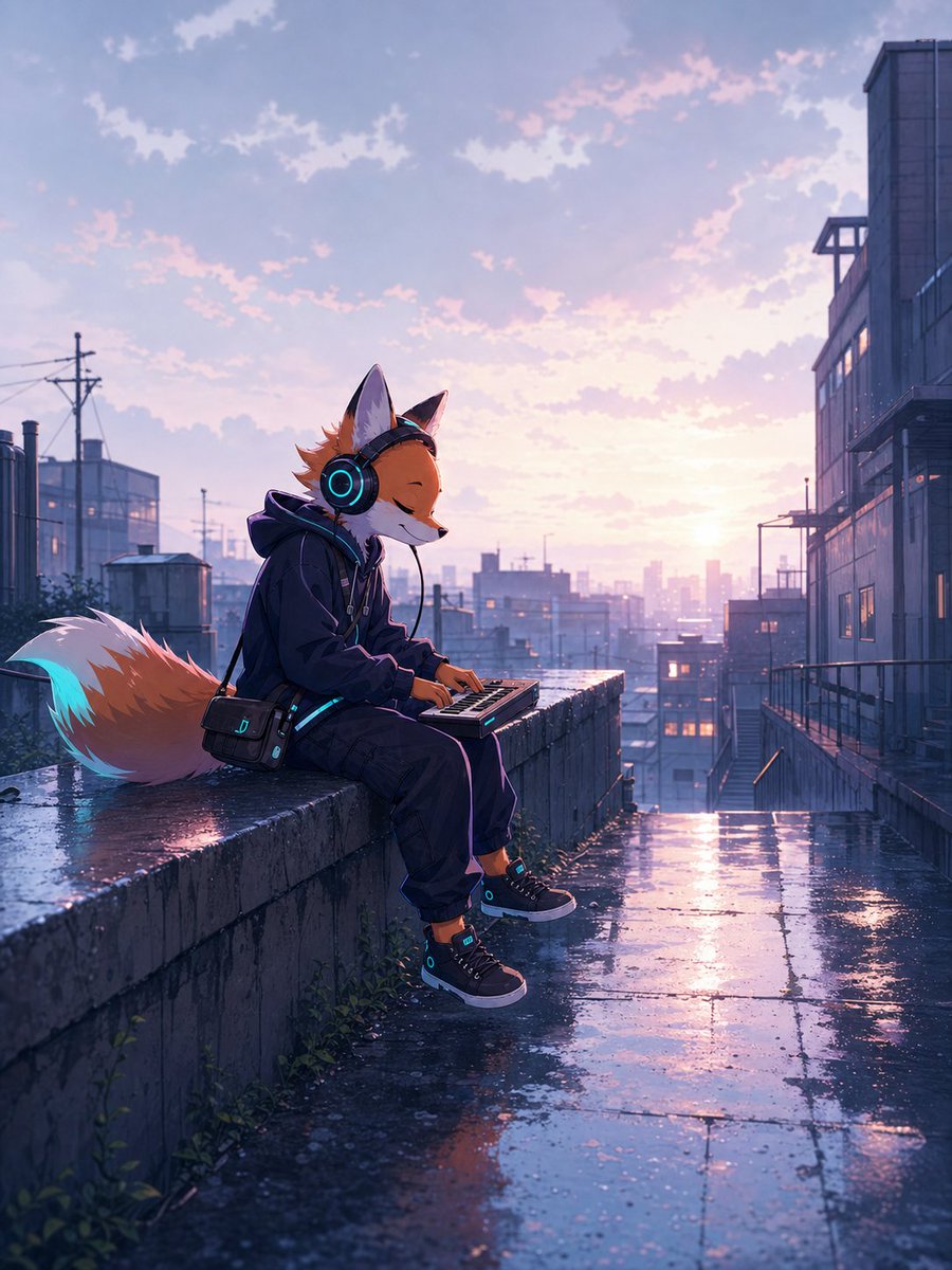 NeonPuddleFox's tweet photo. Wet Sidewalk Keys — from Rainy Neon Walk 🎧
YouTube ▶ https://t.co/YxmFvDe0jo
Spotify ▶ https://t.co/Kg8gspiylF
#Lofi #StudyMusic #FocusMusic #NeonPuddleFox https://t.co/LhA4SYG8ZP