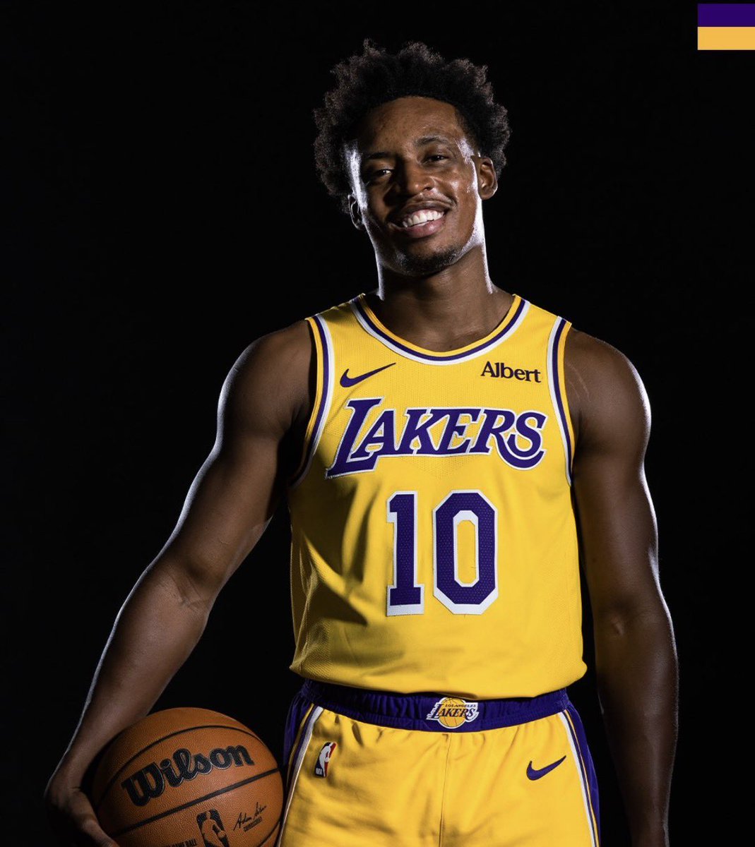 LALakersCenter's tweet photo. 🚨 Collin Sexton is AVAILABLE to make his season debut tomorrow, per the Lakers https://t.co/5zQ9002T6P