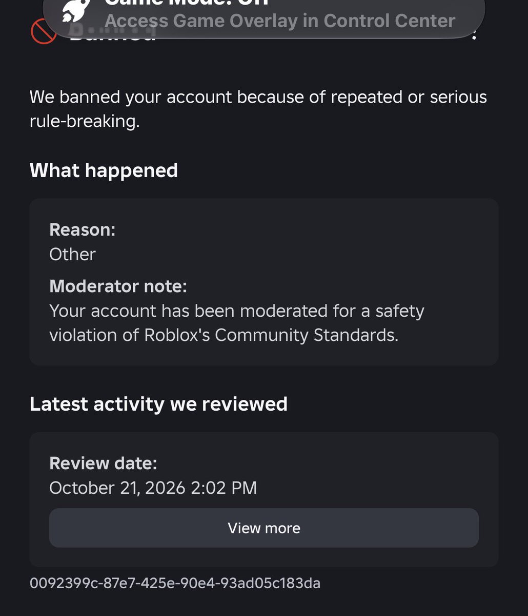 Shadow175952735's tweet photo. @zhinzii Shit happened to me it also showed (@ Th**) on my brothers account. https://t.co/irq4l1jdZ1