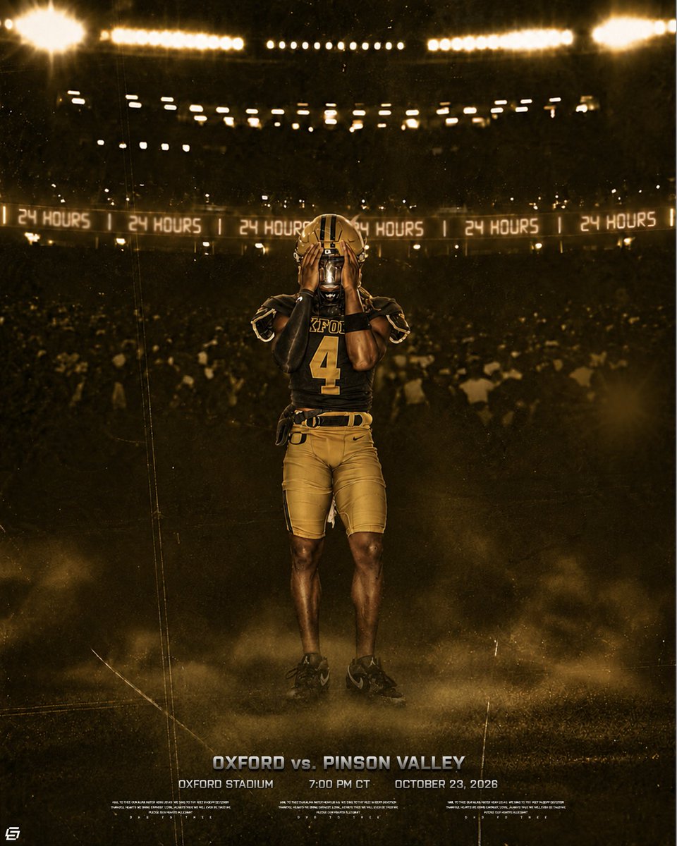 OldGoldFB's tweet photo. Yellow Jackets. Indians. 24 Hours. ⏳ https://t.co/8p9lsINhcc