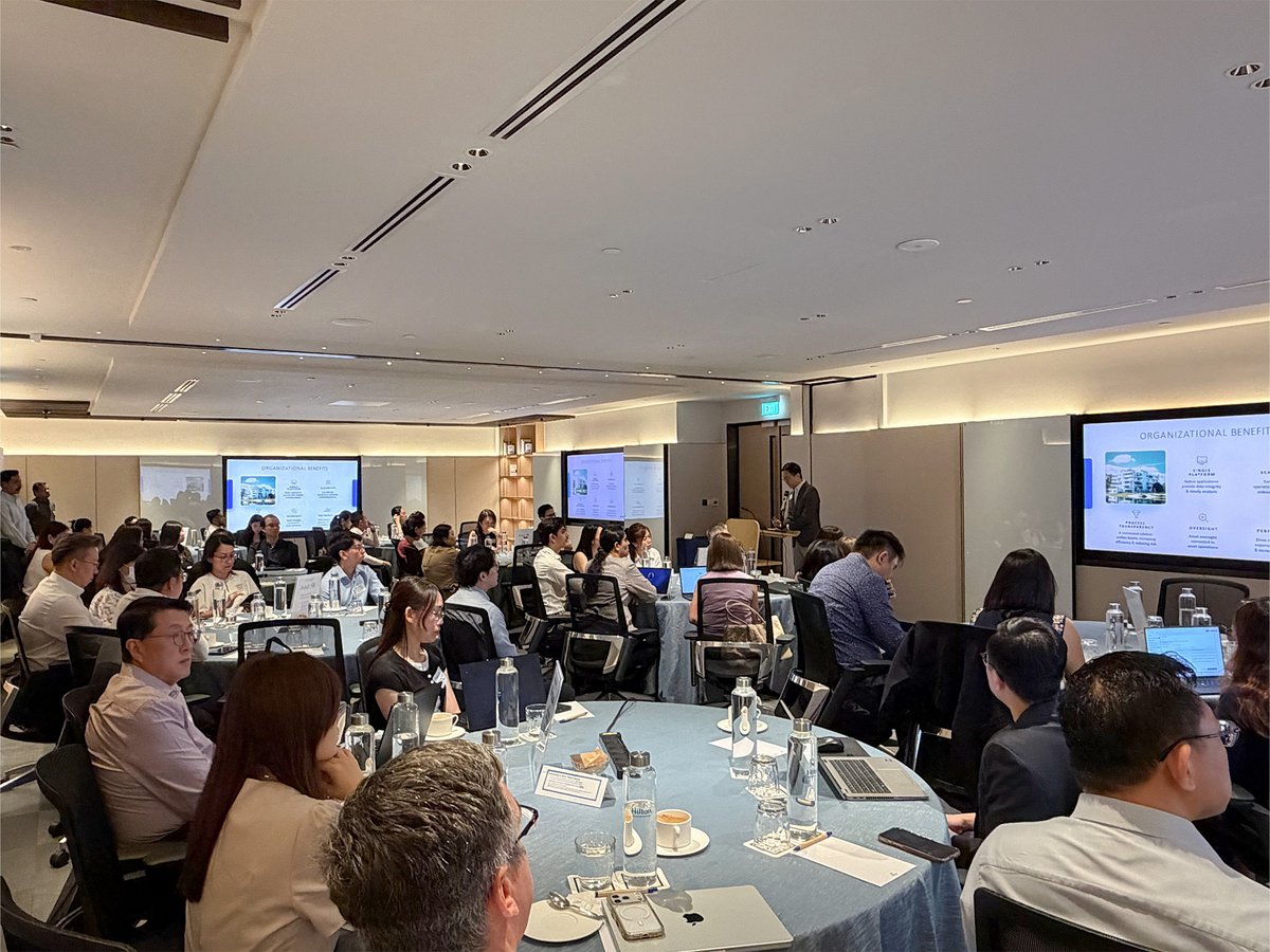 Yardi's tweet photo. Yesterday, we had a great session with our clients at the Singapore Yardi User Group!

Discussions covered the latest developments across Yardi, including our AI roadmap, with insightful questions and feedback from attendees on how these developments can support their evolving business needs.

User groups are a valuable opportunity to connect with clients, explore industry topics and exchange perspectives on the challenges and opportunities shaping the real estate sector.

Thank you to everyone who took part 💙

#YardiAPAC #YardiAsia #RealEstateTechnology #RealEstate #PropTech #AI