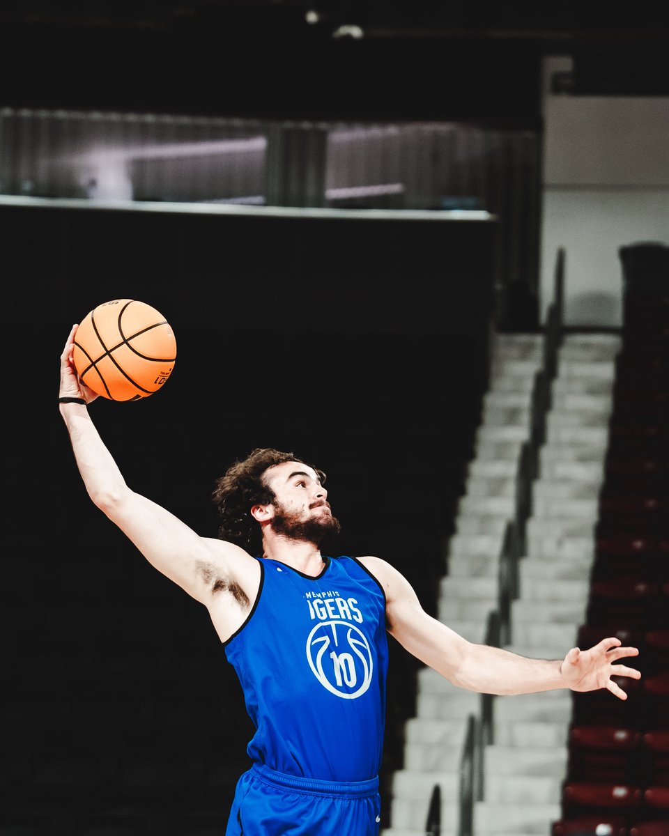 Memphis_MBB's tweet photo. Getting acclimated. https://t.co/Qo9BHR3803