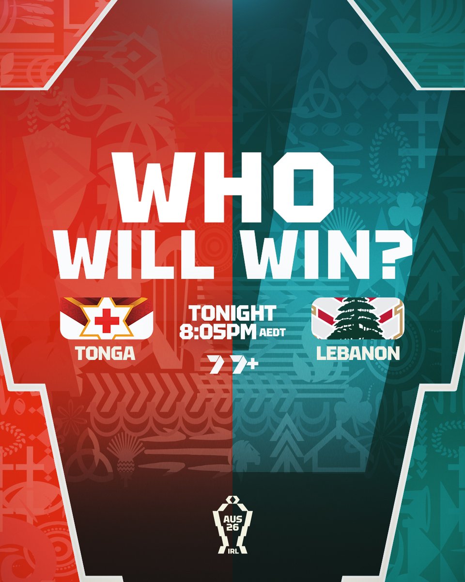 NRL's tweet photo. #RLWC26 round two is about to go OFF tonight 🔥 https://t.co/4ncPtNFUfL