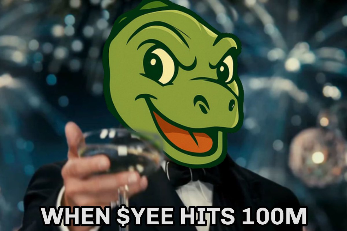 YeeOnPangea's tweet photo. $YEE about to be the biggest 🦖 https://t.co/oEWE0tE4SQ