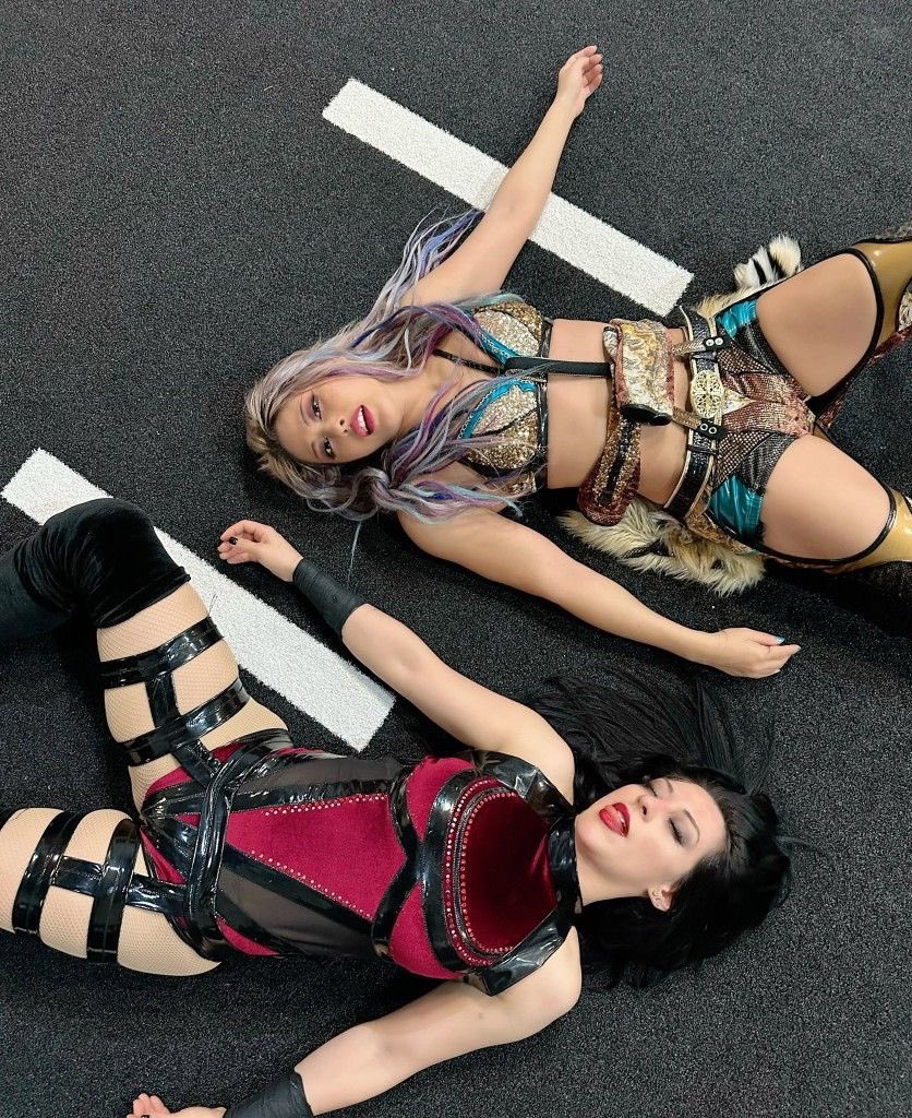 punksriptiide's tweet photo. NXT Stephanie and Giulia❤️‍🩹 https://t.co/Av3CkJxTlp