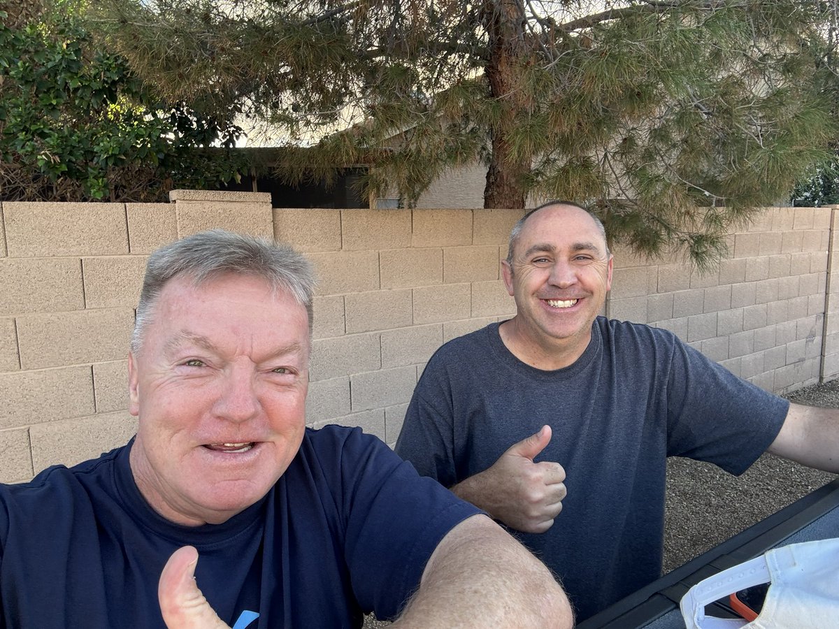 SenAnthonyK's tweet photo. In field with Lake Pleasant Josh Warner

+6 confirmed Ballots in the Box!

Walked a guy to to the mailbox to cast his ballot after helping him fill it out!

Another family of disengaged voters (5 total) showed us their Republican ballots were counted !

50 houses

21 contacts 

Winning!!

@TPAction