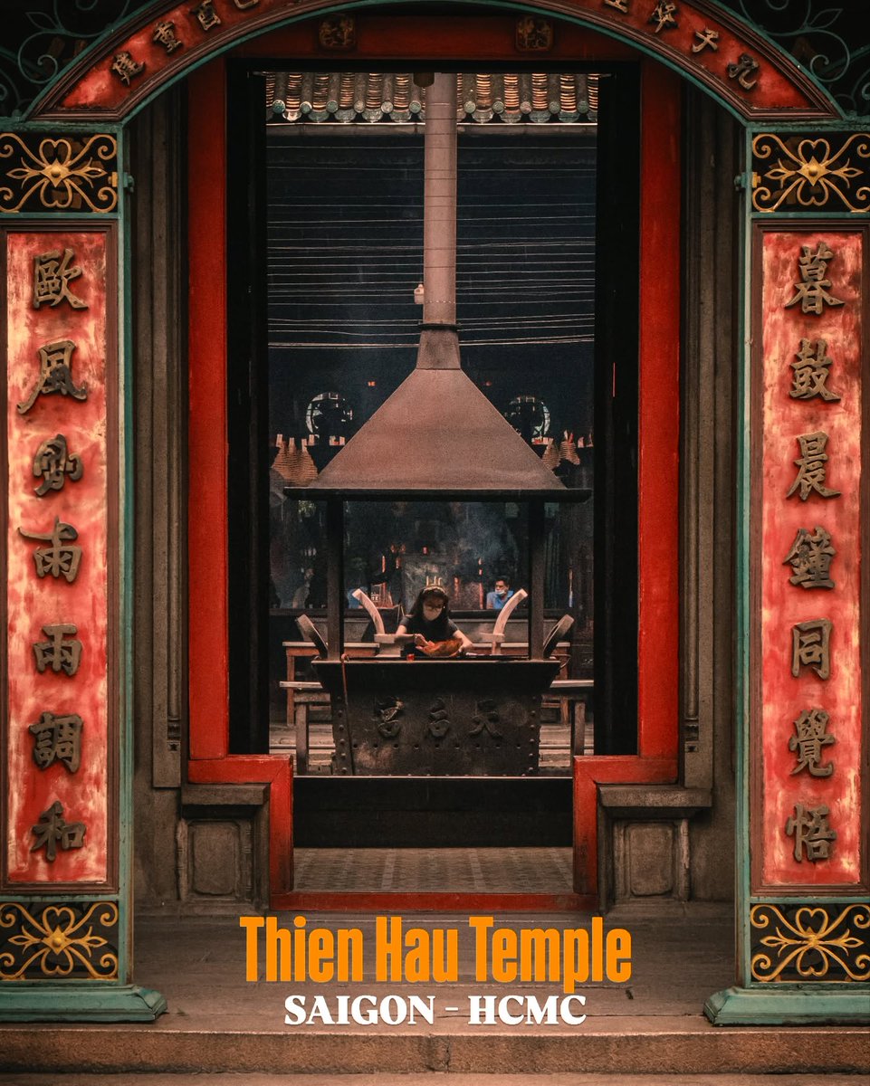 lexRoch967280's tweet photo. Thien Hau Temple, Saigon: a timeless glimpse into the city’s rich Chinese heritage and spiritual heart. https://t.co/CkkWC4usaX
