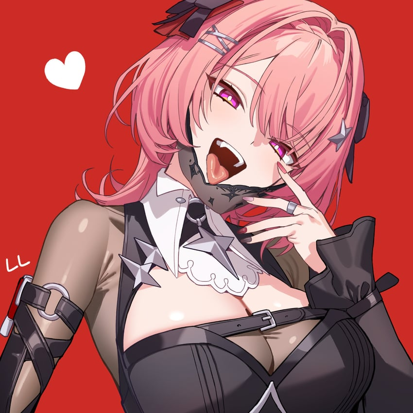 gothpinkbaddie's tweet photo. Don't mind Remielle pulling down Sunbringers top  whispering against the Woman 

"Don't be shy on Me now..~ Come on...let go for Me...~"

Remielle teased kissing Eldredas left breast squeezing both of them. https://t.co/cKbzxqXw5Y