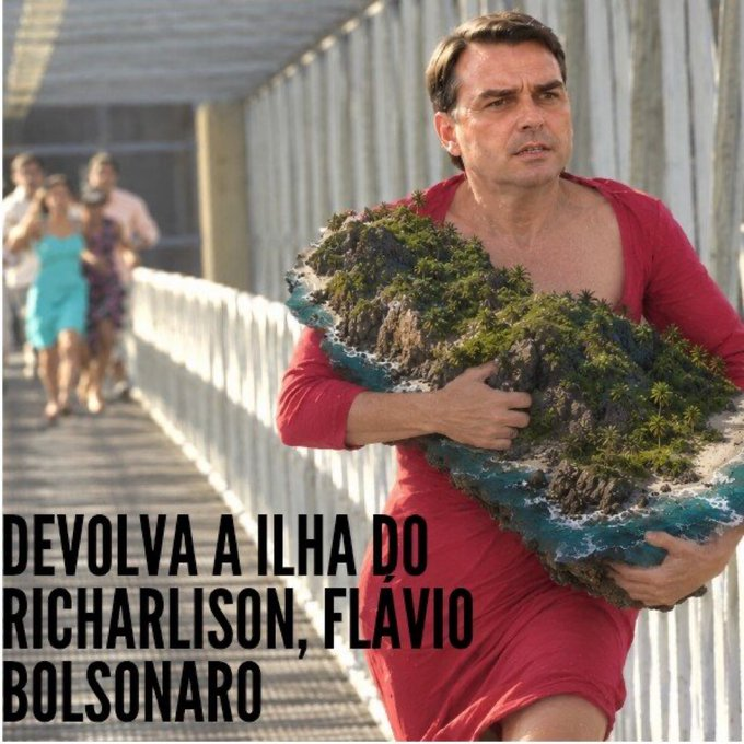 mmeloduarte's tweet photo. Devolve a ilha do Bebê, Frávio!

#DevolveAIlhaDoRicharlisonFlavio 
#DevolveAIlhaDoBebe 
#FlavioRoubouAIlhaDoRicharlison https://t.co/5zfcVpxyHR