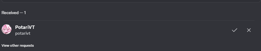 PotariVT's tweet photo. Hiii just a lil psa 📢

I got a friend request from an account impersonating me on discord. If you receive a friend request from me, it is most likely not me. 😔 https://t.co/zXsi10A4uE