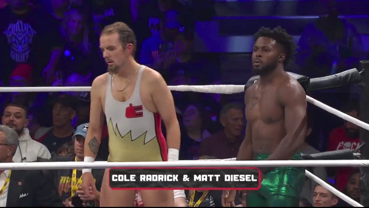 JaxIrvin's tweet photo. Cole Radrick &amp; Matt Diesel #RingofHonor #ROH #WatchROH #HonorClub #AEW #AEWDynamite #AEWCollision https://t.co/8CqgzBy9Zu