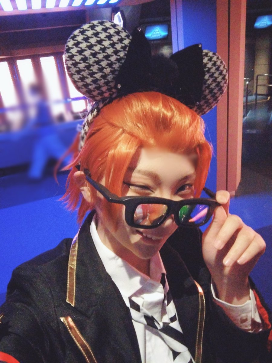 shi4_7na's tweet photo. あ、オレもできてるよ〜監督生ちゃん✨
 # 気合いバッチリ！ 
 # 後輩に負けてられない
 # オレが1番楽しんじゃうかも…？

 #Dハロ仮装2026  #Dハロ仮装ツイステ https://t.co/33tgUjLXGk