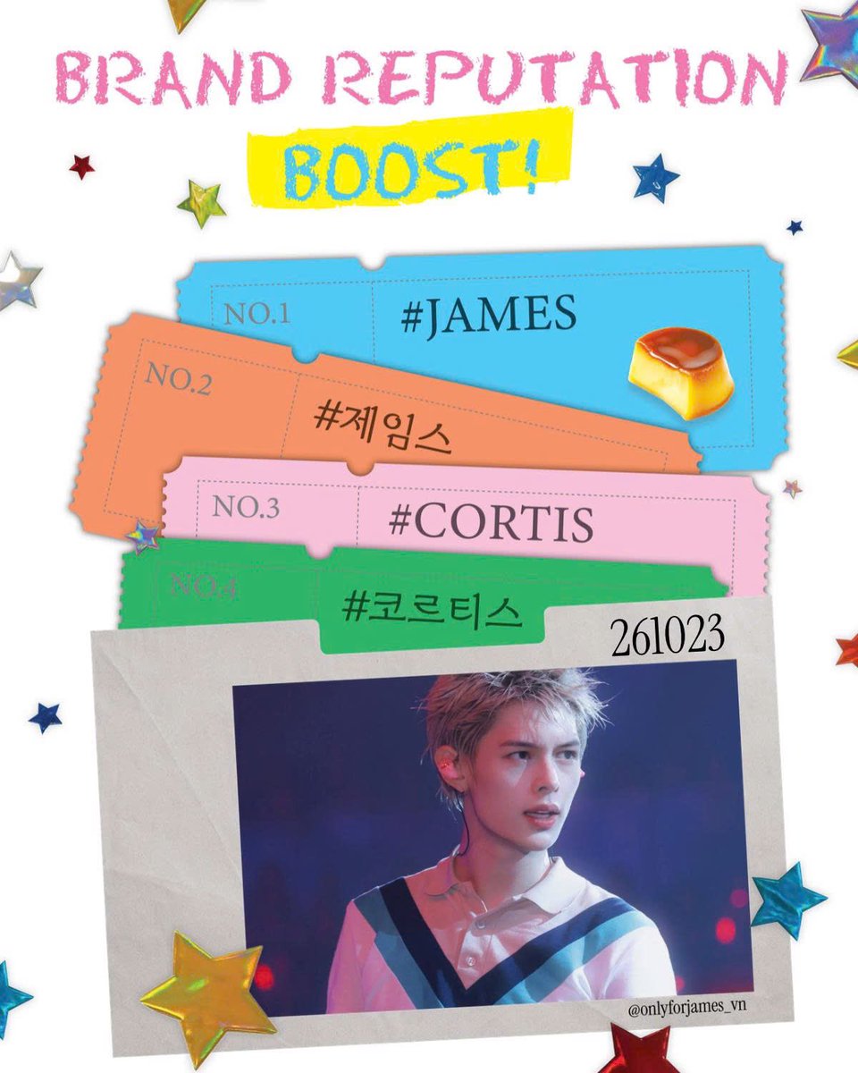 ofjvn_'s tweet photo. 261023 | DAILY BRAND REPUTATION BOOST FOR JAMES 🦅 

🎯: 350 REPLIES & 200 LIKES

• Use pictures, videos or gifs to prevent spam detection.
• Do not use emojis.
• Please use different compliments in English or Korean, and include hashtags.

2️⃣ DAILY SEARCHING BOOST “코르티스 제임스" & "JAMES CORTIS"

🔗 Google: https://t.co/RCtPYi5z6u
🔗 Youtube: https://t.co/GctkE0vxhT
🔗 Naver: https://t.co/lmJZPi5Bkr
🔗 Daum: https://t.co/Phkc1drHJO

#JAMES #제임스
