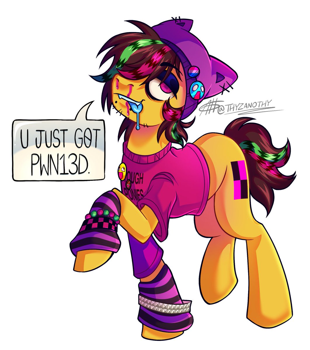 ThusZanothy's tweet photo. MY L0V3 1S 4 QU1CKSC0P3 >_< 
————
been listening to a lot of vylet pony recently can you tell… one of the songs I listened to reminded me on infected,,, I lowk put way more time into this than I thought
#Regretevator #infectedregretevator #infected #MLP https://t.co/rC7C39PvbO