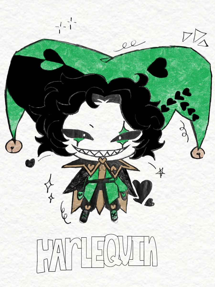 selina_loli's tweet photo. Guess my favorite character💙 #tfc #pierrot #harliquin #jester #tickettaker https://t.co/CCUvt3CtR2