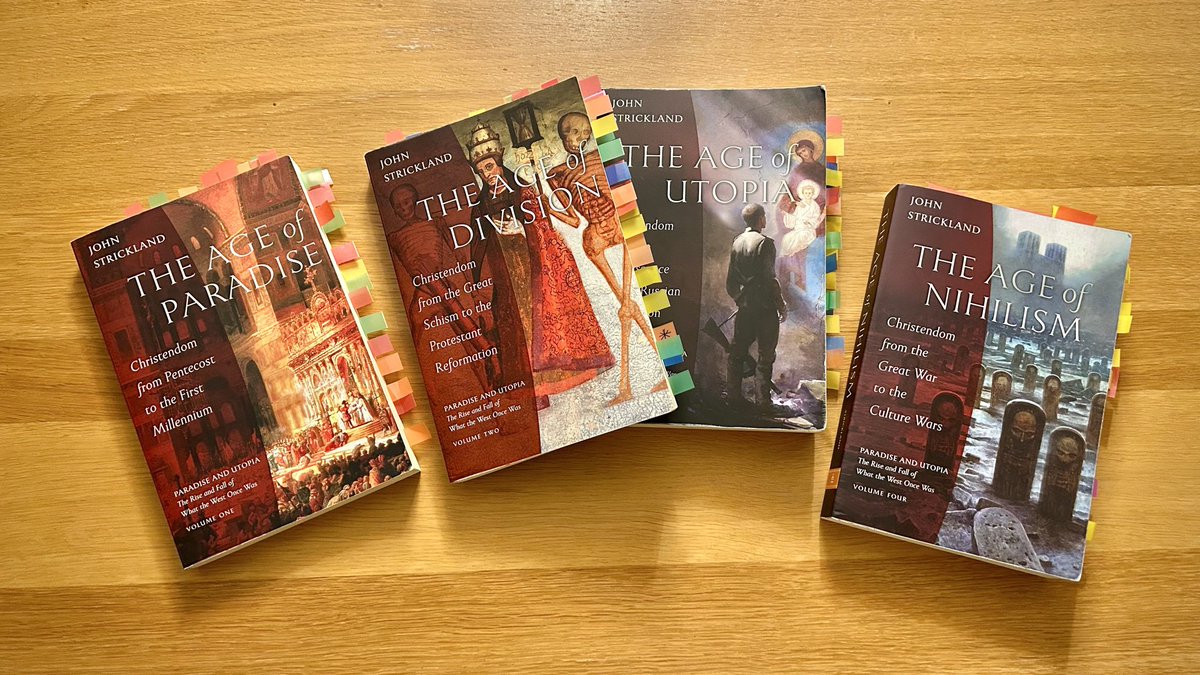 stdwayne's tweet photo. After more than 2 years, I finally finished reading “Paradise and Utopia: The Rise and Fall of What the West Once Was” by Fr. John Strickland.  I learned so much! https://t.co/CQjUhyk5uf